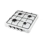 Set Üstü Lpg 4 Lu 4 Gözlü Emaye Beyaz Ocak tüplü - 1