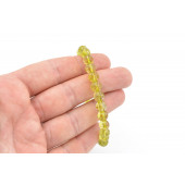 Hakiki Doğal Olivin Peridot Taşı Bileklik - 3