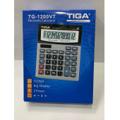 Tiga TG-1200VT 12 Hane Masaüstü Hesap Makinesi-H30 - 1