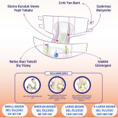 Freshlife Yetişkin Hasta Bezi Belbantlı L Büyük Boy 30'lu Paket 4 Adet - 2
