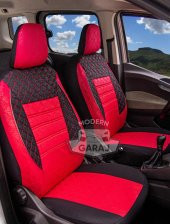 GOFRAJLI OTO KOLTUK KILIFI  BOYUN YASTIĞI KEMER KONFORU DİREKSİYON KILIFI AVANTAJLI SET thumbnail 2