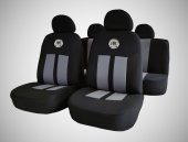 ModernGaraj Fiat Albea, Tipo, Linea, Palio, Tempra Uyumlu Logolu Oto Koltuk Kılıfı Seti - 1