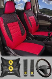 Modern Garaj Renault R9 BROADWAY R12 TOROS, R11 FLASH, R19 EUROPA Gofrajlı Oto Koltuk  Kılıfı Seti - 1