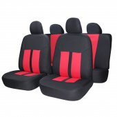 Peugeot Oto Koltuk Kılıfı Pejo Logolu Kırmızı-Siyah Koltuk Kılıfı thumbnail 2