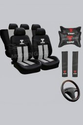 Tofaş Koltuk Kılıfı Tofaş Boyun Yastığı Tofaş Kemer Pedi Tofaş Dikmeli Direksiyon Kılıfı thumbnail 1