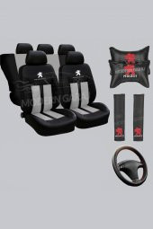 Peugeot Koltuk Kılıfı Peugeot Boyun Yastığı Peugeot Kemer Pedi Peugeot Dikmeli Direksiyon Kılıfı - 1