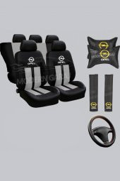 Opel Koltuk Kılıfı Opel Boyun Yastığı Opel Kemer Pedi Opel Dikmeli Direksiyon Kılıfı - 1