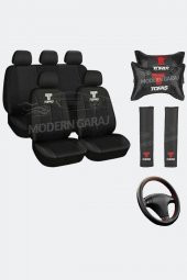 Tofaş Koltuk Kılıfı Tofaş Boyun Yastığı Tofaş Kemer Pedi Tofaş Dikmeli Direksiyon Kılıfı thumbnail 1