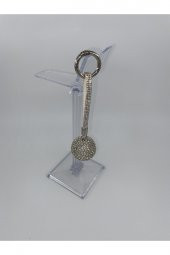 Swarovski Taşlı Disco Topu Anahtarlık - 1