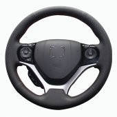 Honda Civic 9 12-15 Uyumlu Araca Özel Deri Direksiyon Kılıfı - 1