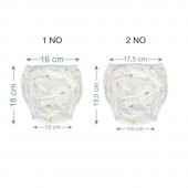 Sevi Bebe Pamuk Pedli Alıştırma Külodu (4 Adet) ART-259 Orjinal - 4