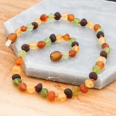 Bebek Damla Kehribar Diş Kolye SL4001 thumbnail 8