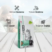 CatPlus Düşük Tahıllı Hipoalerjenik Tavuklu Hamsili Yetişkin Kedi Maması 15 Kg - 4