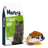 Mercy Tavuklu Yetişkin Kedi Maması 15 Kg - 1