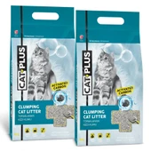 CatPlus Aktif Karbon Kedi Kumu 10 Lt x 2 Adet - 1