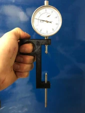 Çubuk Cıvata Uzunluğu Ölçüm Aracı (Stretch Gauge) Plastik Aparat - 1