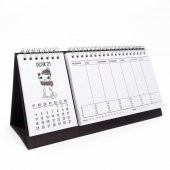 Haftalık Planlayıcı Masa Takvimi - Kediler - 1