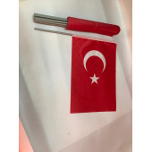 Türk Bayrağı Çubuklu - 1