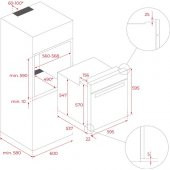 Teka HLB 85-G1 P BM MaestroPizza Ankastre Frın - 5