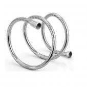 Tema 54102 Banyo Duş Hortumu Lüx Kromajlı Örgülü Spiral 180 cm - 1
