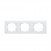 Ovivo Mina Beyaz Üçlü Çerçeve - 1