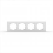 Ovivo Grano Beyaz Dörtlü Çerçeve - 1