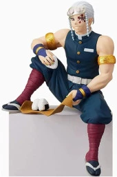 Anime Demon Slayer Tengen Uzui 17 cm Oturan Karakter Figür Oyuncak Biblo - 2