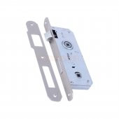 Kale Kilit 169R Wc Banyo 40mm Rulmanlı Rozetli Nikel Oval - 1