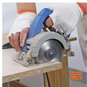 Ahşap MDF Mobilya Tahta Sunta Dolap Kesme Testeresi Metal Elmas Testere 210 mm 40 Diş - 4