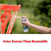 Dekor Ahşap Metal Cam Karton Plastik Pvc Yüzey Boya Öncesi Koruma Sprey Astar 400 ML KOD 677 - 3