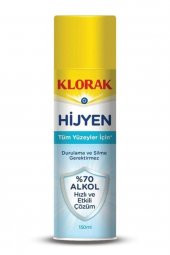 Tüm Yüzeyler Için Alkol Bazlı Hijyen 150ml - 1