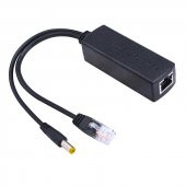POWERMASTER IP KAMERA POE KABLOSU AKTİF POE ENJEKTÖR SPLITTER (INDC48V-57V OUTIEEE802.3AF-MAX12V2A) - 1