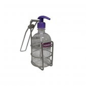 Trendyapimarket Dezenfektan Dispenseri Kollu Kutulu Şeffaf Plastik - 1