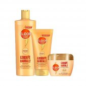 Elidor Collagen Blends Şampuan 350ml Saç Bakım Kremi 170ml Saç Bakım Maskesi 160ml Saç Dökülme Karşıtı 3lü Set - 1