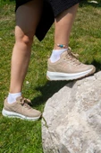 +6,5 cm Boy Uzatan Gizli Topuklu Air Boost Taban Kadın Spor Ayakkabı Sneaker - 5