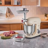 Emsan Bella Gusto Maxi 1300W Stand Mikser Krem - 2