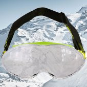 Bellasimo Kayak Gözlüğü Değiştirebilir Camlı Antifog Güneş Kar Gözlük Şeffaf Snowboard Glasses Gözlük - 7