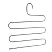 5 Li Metal Elbise Pantolon Şal Kravat Askısı - 1