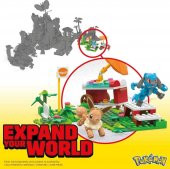 Mattel Pokemon Mega Pokémon Adventure Builder Piknik Seti HDL80, Piknik Yapı Seti - 6
