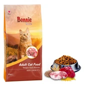 Bonnie Sığır Etli Yetişkin Kedi Maması 10 Kg - 1