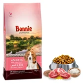 Bonnie Kuzu Etli ve Pirinçli Yetişkin Köpek Maması 15 Kg - 1