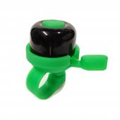 Sarissa Çocuk Bisikleti Zil 1. Kalite Plastik Gövde Metal Çan Yeşil Siyah thumbnail 2