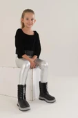 Papuçcity Arzen 02670 Kız Çocuk Termal Kar Çizme Bot - 11
