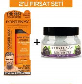 Fontenay Pudra Toz Wax Turuncu 20gr+Face And Body Peeling Scrub Yüz Maskesi Böğürtlen 350ml 2Li Set - 1