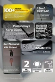 Gri Kilitli Metal Ayakkabılık   MAC5 - 5 Kapaklı - 50X15X169 h - 4