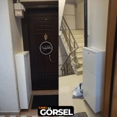 Mobilya Pratik Kilitli 3'lü Metal Ayakkabılık - Beyaz - 5