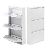 Beyaz Metal Ayakkabılık   MAC3 - 3 Kapaklı - 50X15X103 h thumbnail 2