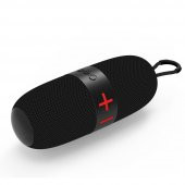 Shaza 16W Ekstra Bass Dahili Mikrofon, Aux, SD Kart, USB Girişli Wireless Hoparlör Siyah - 1