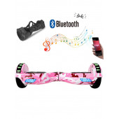 CityMate Elektrikli Kaykay Full Ledli Hoverboard Bluetooth Hoparlörlü 6.5 Inch Desenli Çanta Hediye - 5