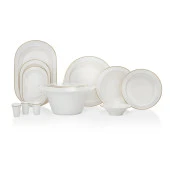 Schafer Tılsım Timeless Yemek Takımı 60 Parça-Gold - 11